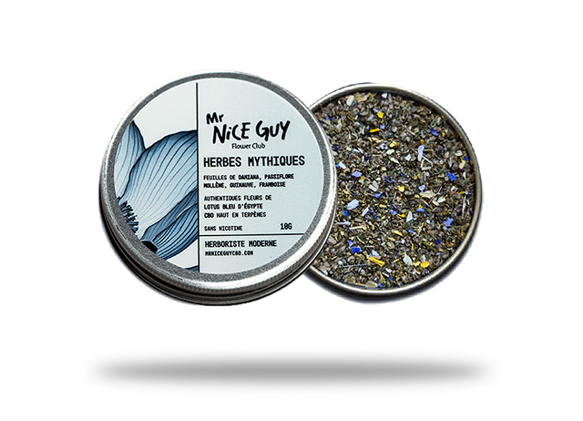 Herbes Mythiques® – Mélange CBD & Lotus Bleu
