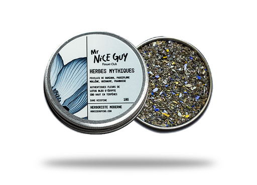 Herbes Mythiques® – Mélange CBD & Lotus Bleu